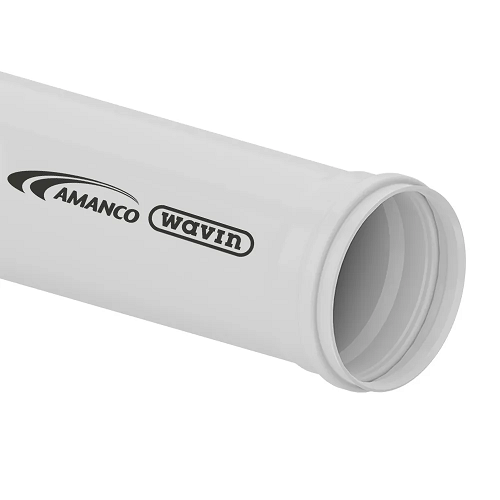 Tubo PVC 50mm (1.1/5') x 6m para Esgoto Amanco